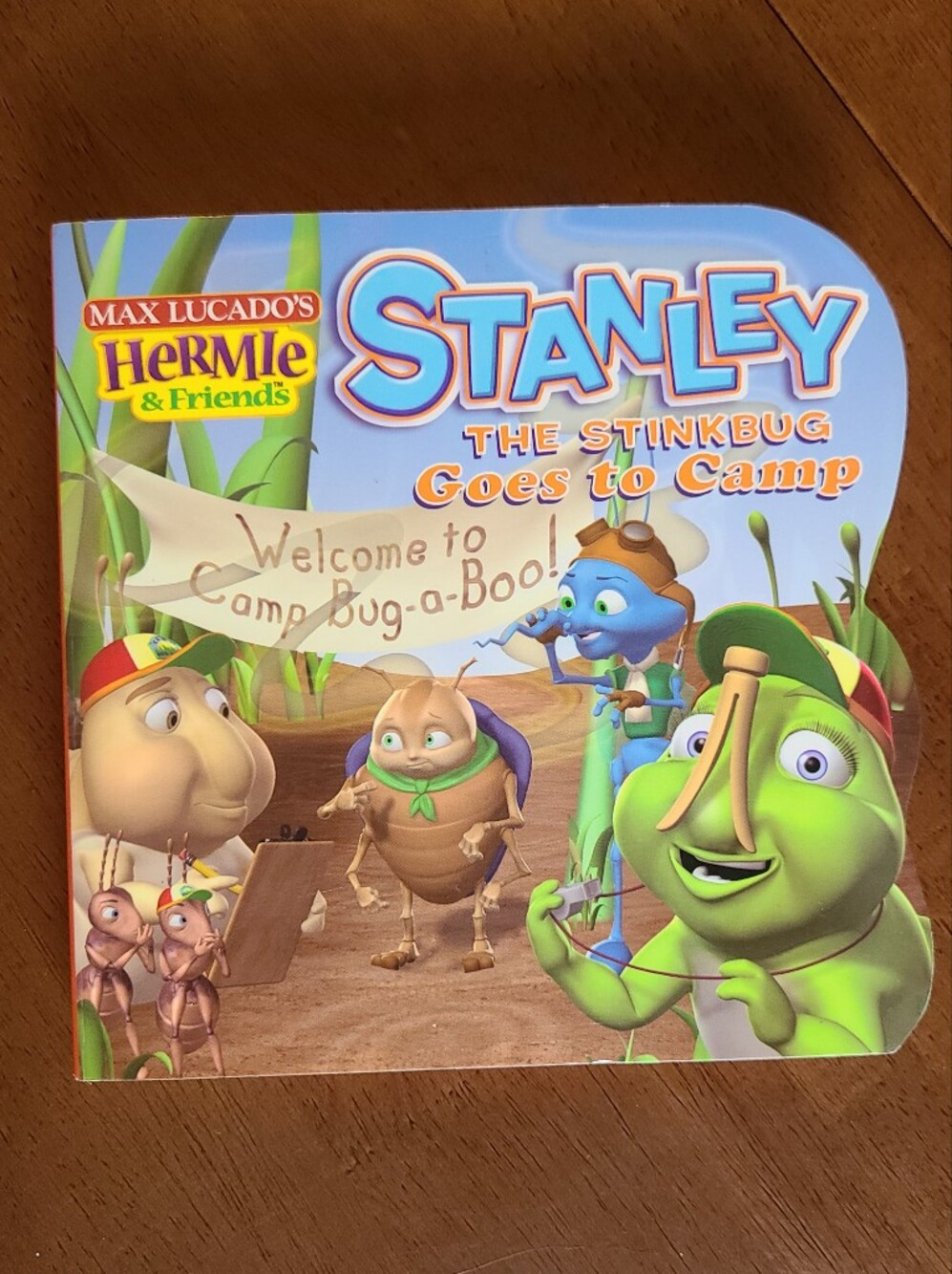 Max Lucado Hermie & Friends Stanley The Stinkbug Goes To Camp Board Book